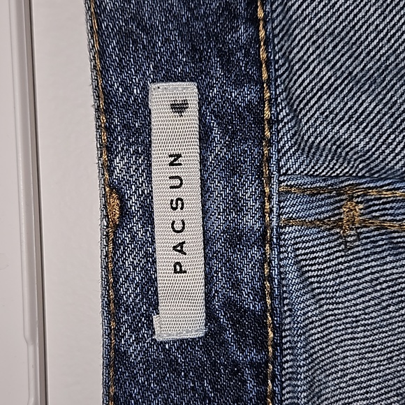 Pacsun Denim Ripped Jean Skinny Blue Size 23 - Picture 2 of 12